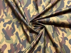 Waterproof 4oz NYLON Fabric Material PU Coated – CAMOUFLAGE