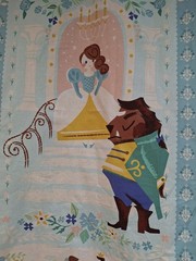 Riley Blake Designs Fabric Panel -Beauty & the Beast -Jill Howarth
