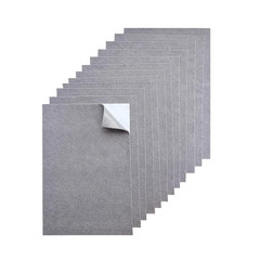 Jtnohx Self Adhesive Felt Sheets, 12 Pieces Felt Fabric with Adhesive Backing, 8