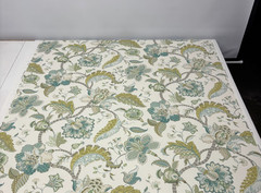 P KAUFMANN FLORIANA MINERAL SPA JACOBEAN FLORAL MULTIUSE FABRIC BY THE YARD 54″W
