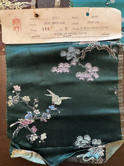 Vintage Lot 16 Silk Brocade Sample Cataloges Made in Hong Kong 9X7