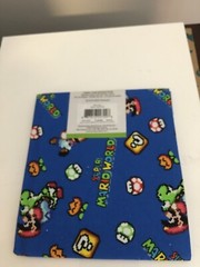 BRAND NEW NINTENDO SUPER MARIO RETRO COTTON TOSS FABRIC FAT QUARTER 18″ X22″