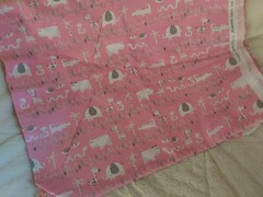 FABRIC 2 YDS JOANN BRAND ANIMAL PRINT