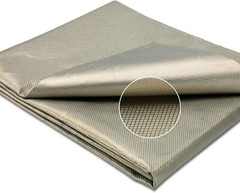 Faraday Fabric,Faraday Cloth 43.3″x118″ Big 3.3 Yard Nickel Copper Conductive…