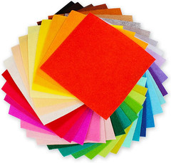 Felt Sheets, 40 Pcs 12 X 12 Inches (30 X 30Cm) 1Mm Thick Soft Felt Fabric Sheet,