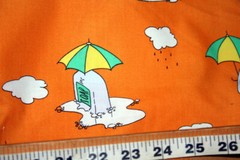 60 INCH WIDE TWILL – MELTING AT THE BEACH BY MMFAB – 100% COTTON FABRIC