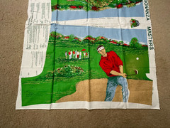 Boxer Bonanza Masters Golf Fabric Project Panel Boxer Shorts Underwear Cotton