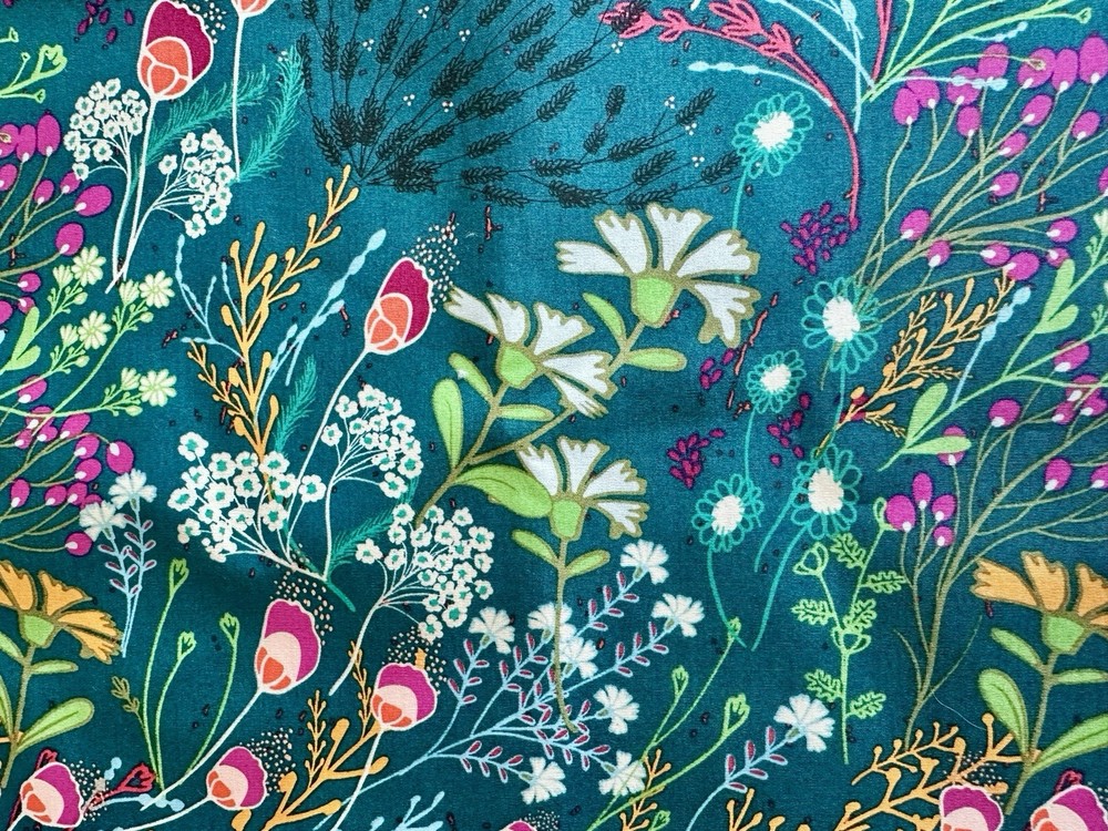 1 YD Legendary Collection Bohemian Meadow Quilt Fabric by Art Gallery Fabrics