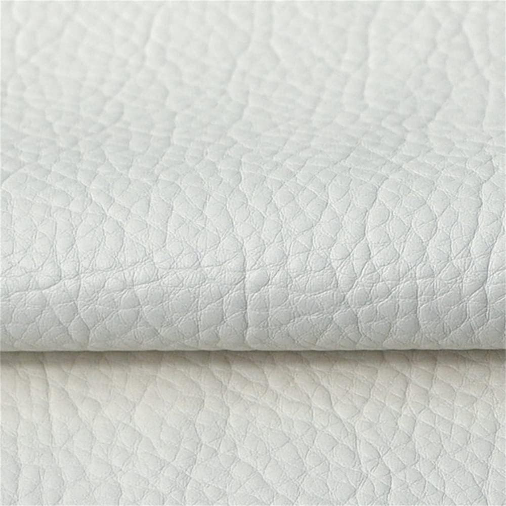 Faux Leather Material 2 Yards 54″ X 72″ Soft Solid Color Synthetic PU Fabric 0.7