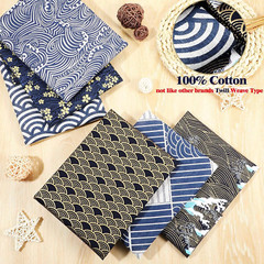 6 Pieces Japanese Fat Quarters Quilting Fabric Bundles 19.7 X 15.7 Inch, Japanes
