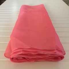 SILK SALMON FABRIC 3 Yards x 21 Inches Wide or 108 Inches x 21 Wide
