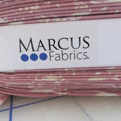 Yard ~ Smithsonian Wild Flowers Branches On Pink ~ $3.99 Ships ANY Amount Fabric