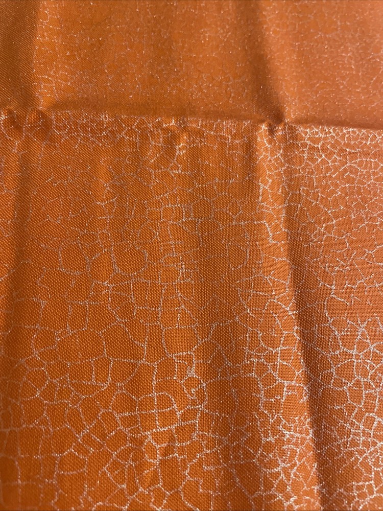 Orange Monochromatic Cotton Fat Eight 9”x21” New