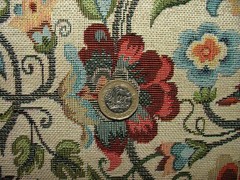 Jacobean Floral Tapestry Fabric Curtain Upholstery Cushion Soft Furnishing