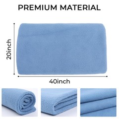 UBCGOTT 12colors 20x40inch Fleece Fabric