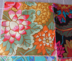 Kaffe Fassett CLOISONNE 6.5 inch squares GP46 original issue, 5 of each