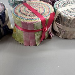 Lot Of 10 X 2.5” Jelly Roll Assorted Colors