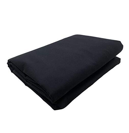 Muslin Fabric/Textile – Draping Fabric – Medium Weight – 100% 10 Yards Black