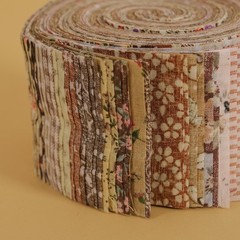 Jelly Roll Fabric 40 Strip Assorted Bundle Precut Cotton Quilting Strips 2.5″ X