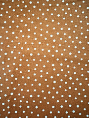 FERN SCRAP 10X22″ Autumn or Spring Orange~Tangerine Ditzy Dots Premium Cotton