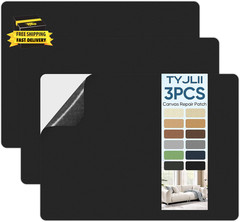 Canvas Repair Patch，Waterproof Self Adhesive Fabric Patch for Tent,Boat Cover,Ca