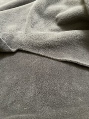 Polar Fleece Fabric Charcoal Gray 3/4 Yard x 66 inches Wide Solid