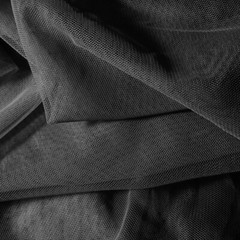 ENGLISH NET BLACK Fabric Sheer Bridal | 2 Way Stretch 60″ By the Yard