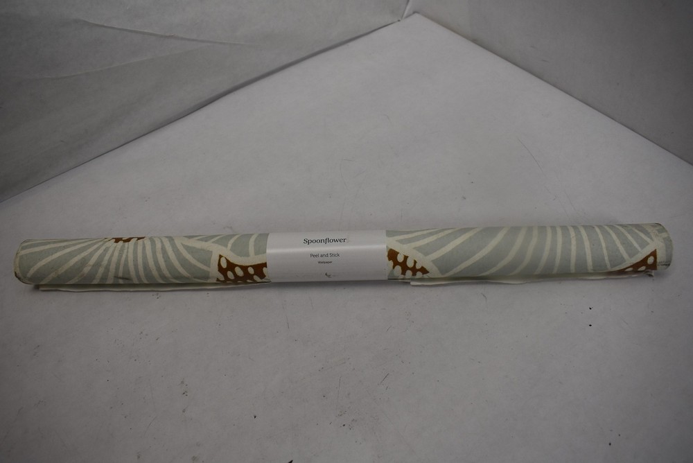 Spoonflower Peel and Stick Wallpaper Botanical Leaf Removable Roll Home Decor