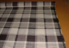 3.4m Prestigious Textiles Ratio Dubarry Check Fabric Upholstery Cushion Curtain
