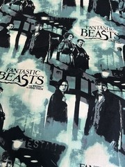 Camelot HARRY POTTER FANTASTIC BEASTS cotton sewing fabric By The Yard