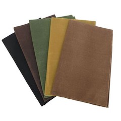 Cotton Canvas Waxed Canvas Washed Canvas Pieces By The Yard Multicolor 16OZ
