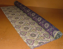 Arts And Crafts Grape Woven Jacquard Fabric Curtain Upholstery Cushion Multi Use