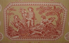 Marvic Textiles Toile Fabric 5.7 Metres Cornelia Curtain Upholstery Cushion