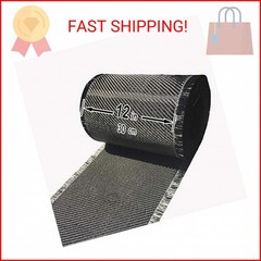 5 FT x 12″ – Carbon Fiber FABRIC-2×2 Twill WEAVE-3K/220g