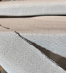 SUNBRELLA UPHOLSTERY FABRIC WATER STAIN REPELLENT 55″ WIDE LINEN SILVER 8351