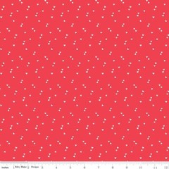 1/4 Yard 9×42 Riley Blake “Seasonal Basics” Hearts Red Valentine’s Day Cotton