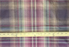 Ralph Lauren Plaid Fabric, 1 Yard, Warm Earthy Tones