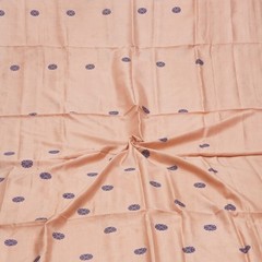 Vintage Pink 100% Pure Silk Handwoven Sari Remnant 5YD Craft Fabric Silk Scrap