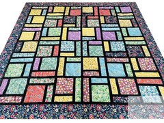 50pcs 10 x 10 inches Cotton Fabric Bundle Squares for Quilting Sewing, Precut Fa