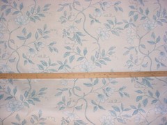 5-1/8Y GP & J Baker PP50345 Opera Trail Aqua Country English Upholstery Fabric