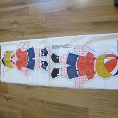Vintage 21.5″ Young Boy Cut & Sew Fabric Spring Mills 1974 pillow/doll 
