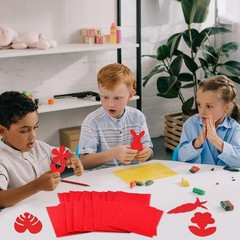 20 PCS Red Felt Fabric Sheet 8×12 Inch Assorted Color Sheets For Crafts