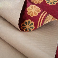 1M Floral Velvet Fabric European Style Trim Sofa Bedding Car Upholstery Material