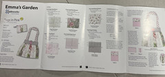 Annie’s Creative Quilters Fabric + Pattern Emma’s Garden Collection FQ069 New