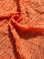 Unique Natural Fabrics: Funky, Sheer, Textured Cotton Linen,Fabric By 2 Meters.