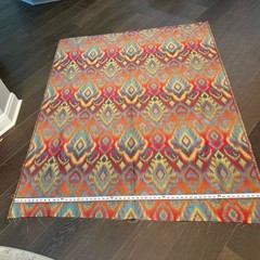 Richloom Ikat Fabric Sagamore 57×73 2yd Upholstery Boho Tribal Global Maximalism