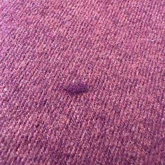 PENDLETON Virgin Wool 6+Yd Remnant 60″ Wide Burgundy Sponged Medium Weight Label