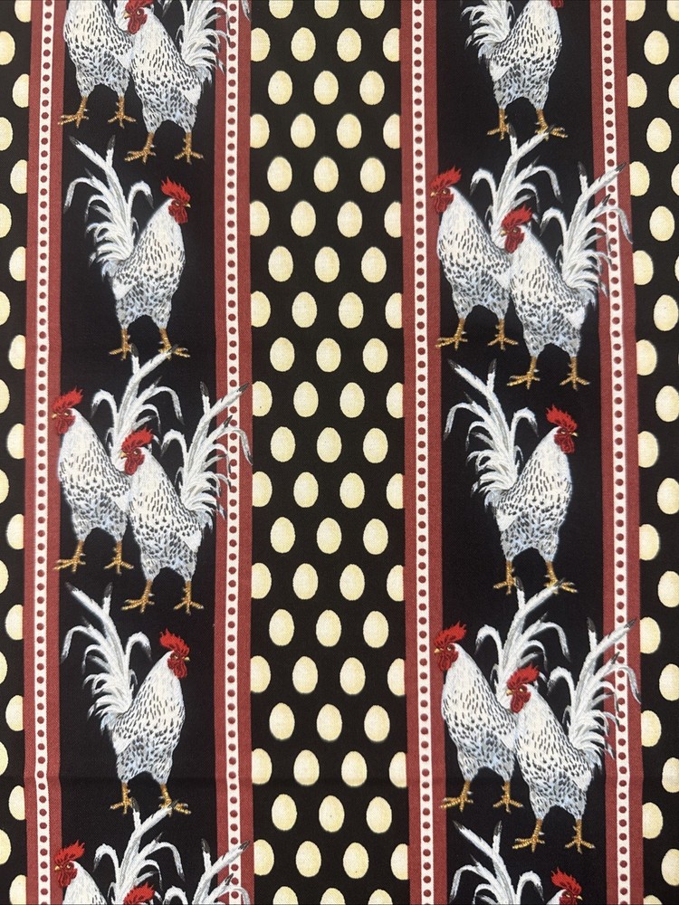 Chicken Coop Egg Border Patty Reed Design For Fabric Traditions 2008 43×46