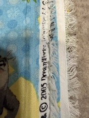 3 Yards Madagascar 2005 Film Movie DreamWorks Characters Blue Cotton Fabric