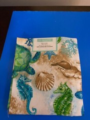 BRAND NEW CREATE IT 100% COTTON TURTLE PRECUT SEWING AND CRAFT FABRIC 18″ X21″